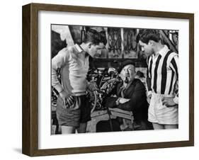 Jean Gabin, Pierre Fresnay and Noël-Noël: Les Vieux de La Vieille, 1960-Marcel Dole-Framed Photographic Print