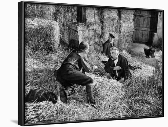 Jean Gabin, Pierre Fresnay and Noël-Noël: Les Vieux de La Vieille, 1960-Marcel Dole-Framed Photographic Print