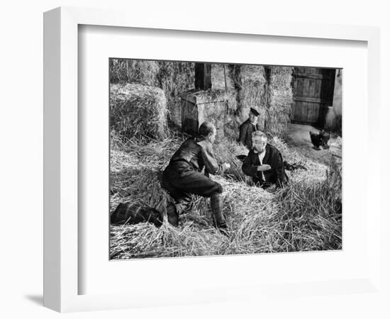 Jean Gabin, Pierre Fresnay and Noël-Noël: Les Vieux de La Vieille, 1960-Marcel Dole-Framed Photographic Print