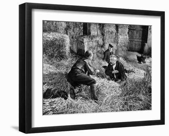 Jean Gabin, Pierre Fresnay and Noël-Noël: Les Vieux de La Vieille, 1960-Marcel Dole-Framed Photographic Print