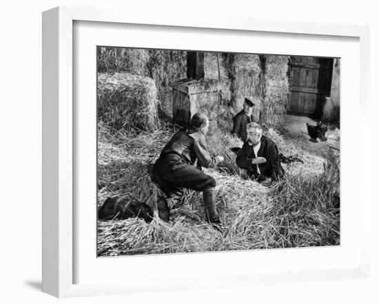 Jean Gabin, Pierre Fresnay and Noël-Noël: Les Vieux de La Vieille, 1960-Marcel Dole-Framed Photographic Print