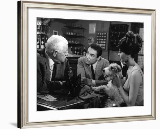 Jean Gabin, Robert Hossein and Michèle Mercier: Le Tonnerre de Dieu, 1965-Marcel Dole-Framed Photographic Print