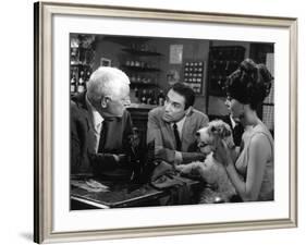 Jean Gabin, Robert Hossein and Michèle Mercier: Le Tonnerre de Dieu, 1965-Marcel Dole-Framed Photographic Print