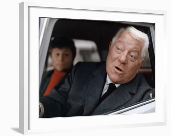 Jean Gabin: Sous Le Signe Du Taureau, 1968-Marcel Dole-Framed Photographic Print