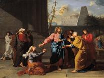 Christ and the Canaanite Woman, 1783-84-Jean-germain Drouais-Giclee Print