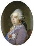 Bust Portrait of Louis XVI (1754-1793)-Jean Guerin-Framed Stretched Canvas