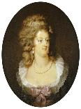 Bust Portrait of Marie-Antoinette (1755-1793)-Jean Guerin-Mounted Giclee Print