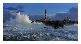 Phares dans la Tempête – La Jument-Jean Guichard-Stretched Canvas