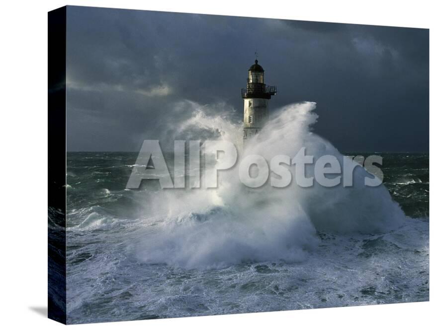 Phare D Ar Men I Stretched Canvas Print By Jean Guichard At Phare D Ar Men I Stretched Canvas Print By Jean Guichard At Allposters Com