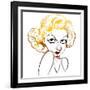 Jean Harlow, 2018-Neale Osborne-Framed Giclee Print