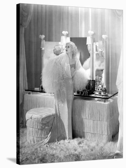 Jean Harlow. "Dinner At Eight" 1933, Directed by George Cukor-null-Stretched Canvas