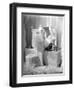 Jean Harlow. "Dinner At Eight" 1933, Directed by George Cukor-null-Framed Photographic Print