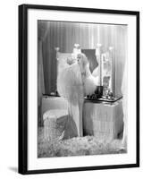 Jean Harlow. "Dinner At Eight" 1933, Directed by George Cukor-null-Framed Photographic Print