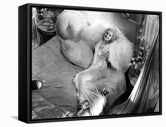 Jean Harlow, Dinner at Eight, 1933-null-Framed Stretched Canvas