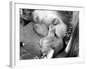 Jean Harlow, Dinner at Eight, 1933-null-Framed Photographic Print