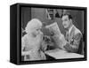 Jean Harlow, Walter Byron, Three Wise Girls, 1932-null-Framed Stretched Canvas