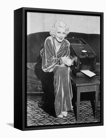 Jean Harlow-null-Framed Stretched Canvas