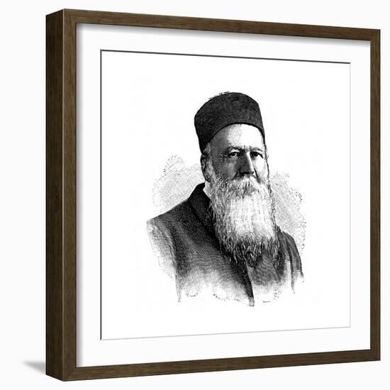 Jean Henri Dunant, Swiss Philanthropist, 1902-null-Framed Giclee Print