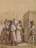 Porteurs De Palanquins, 1828-Jean Henri Marlet-Giclee Print