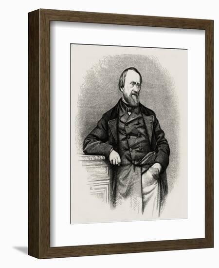 Jean-Hippolyte Flandrin-Leopold Flameng-Framed Art Print