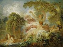 Oath to Love, Middle of the 18th Century-Jean Honoré Fragonard-Stretched Canvas