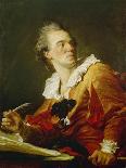 Oath to Love, Middle of the 18th Century-Jean Honoré Fragonard-Framed Giclee Print