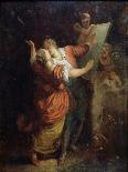 Oath to Love, Middle of the 18th Century-Jean Honoré Fragonard-Framed Giclee Print