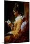 Jean-Honoré Fragonard (Reading woman) Art Poster Print-null-Mounted Poster