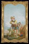 A Map of the Earth Divided into Two Hemispheres-Jean-Honoré Fragonard-Giclee Print
