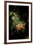 Jean-Honore Fragonard (The Swing)-Jean-Honoré Fragonard-Framed Art Print