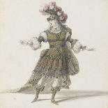 A Magician, Theatrical Costume Design for the Celebrations and Parties of Louis Xiv-Jean I Berain-Giclee Print