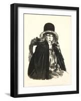 Jean in a Black Hat, 1923-24-George Wesley Bellows-Framed Giclee Print