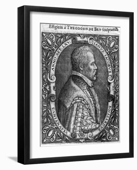 Jean Jacques Boissard-Theodor De Brij-Framed Art Print