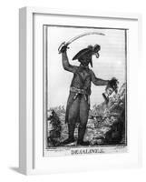 Jean Jacques Dessalines, a Leader of the Haitian Revolution, 1806-Manuel Lopez-Framed Giclee Print