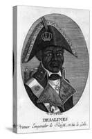 Jean-Jacques Dessalines, Emperor of Haiti, 1806-Rea-Stretched Canvas