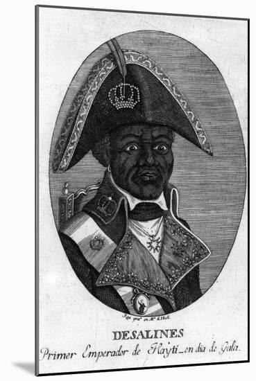 Jean-Jacques Dessalines, Emperor of Haiti, 1806-Rea-Mounted Giclee Print