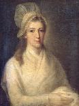 Portrait of Charlotte Corday (1768-179)-Jean-Jacques Hauer-Giclee Print