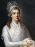 Portrait of Charlotte Corday (1768-179)-Jean-Jacques Hauer-Giclee Print