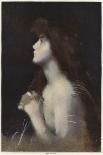 Portrait of Madame Laura Leroux-Jean-Jacques Henner-Giclee Print