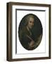 Jean-Jacques Rousseau (1712-177) Writing a Sheet Music-null-Framed Giclee Print