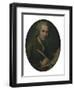 Jean-Jacques Rousseau (1712-177) Writing a Sheet Music-null-Framed Giclee Print