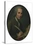Jean-Jacques Rousseau (1712-177) Writing a Sheet Music-null-Stretched Canvas