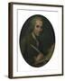 Jean-Jacques Rousseau (1712-177) Writing a Sheet Music-null-Framed Giclee Print