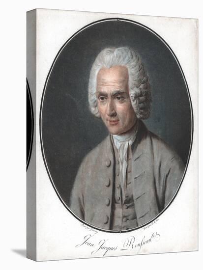 Jean-Jacques Rousseau (1712-7), French Political Philosopher-Pierre Michel Alix-Stretched Canvas