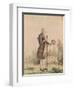 Jean-Jacques Rousseau (1712-78) Gathering Herbs at Ermenonville-null-Framed Premium Giclee Print