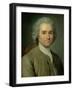 Jean-Jacques Rousseau (1712-78)-Maurice Quentin de La Tour-Framed Giclee Print