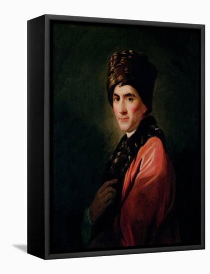 Jean Jacques Rousseau (1712-78)-Allan Ramsay-Framed Stretched Canvas