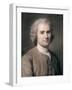 Jean Jacques Rousseau, 1874-Charles Escot-Framed Art Print