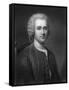 Jean-Jacques Rousseau, 18th Century French Political Philosopher-Robert Hart-Framed Stretched Canvas