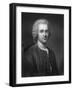 Jean-Jacques Rousseau, 18th Century French Political Philosopher-Robert Hart-Framed Giclee Print